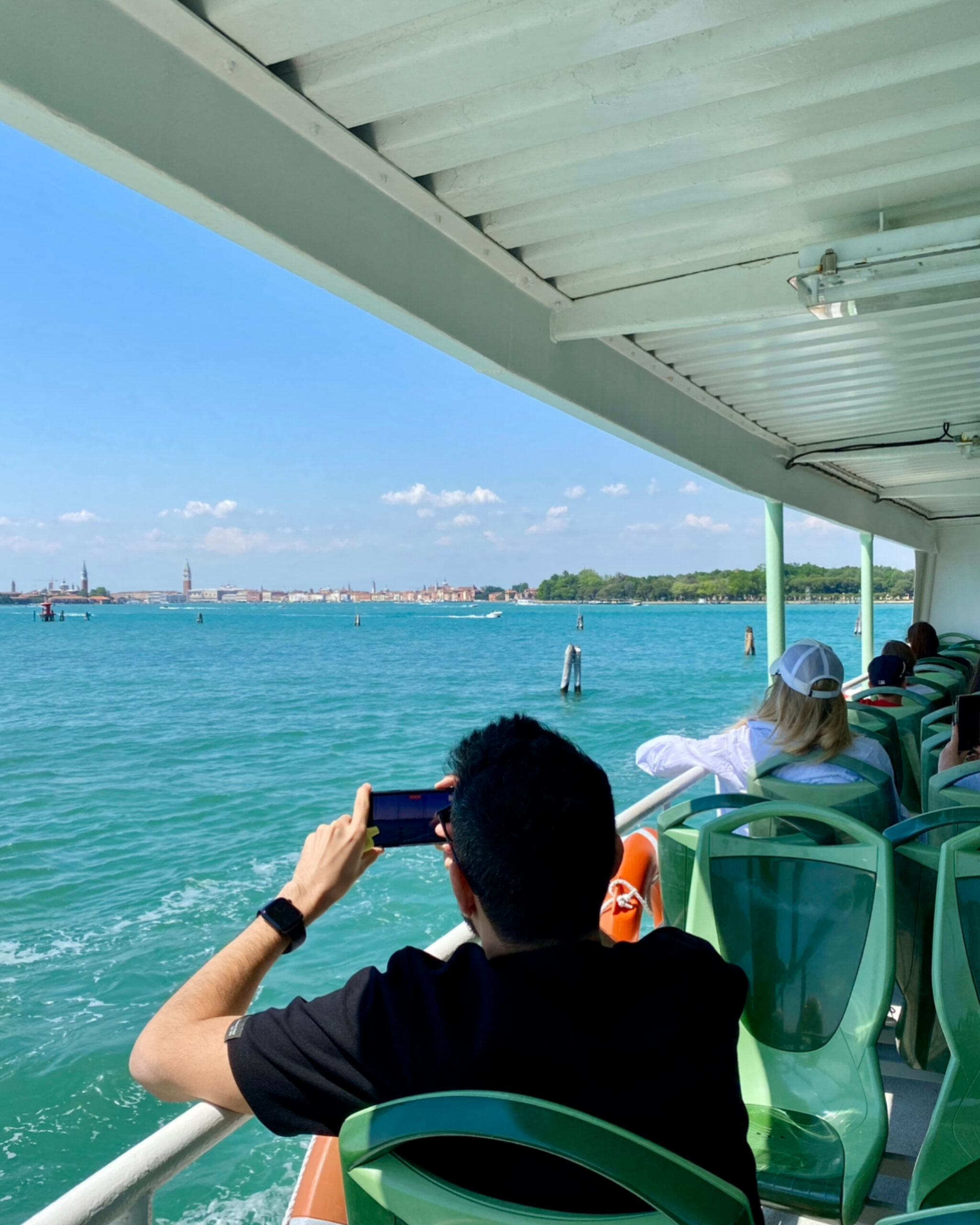 navigare nella laguna di venezia