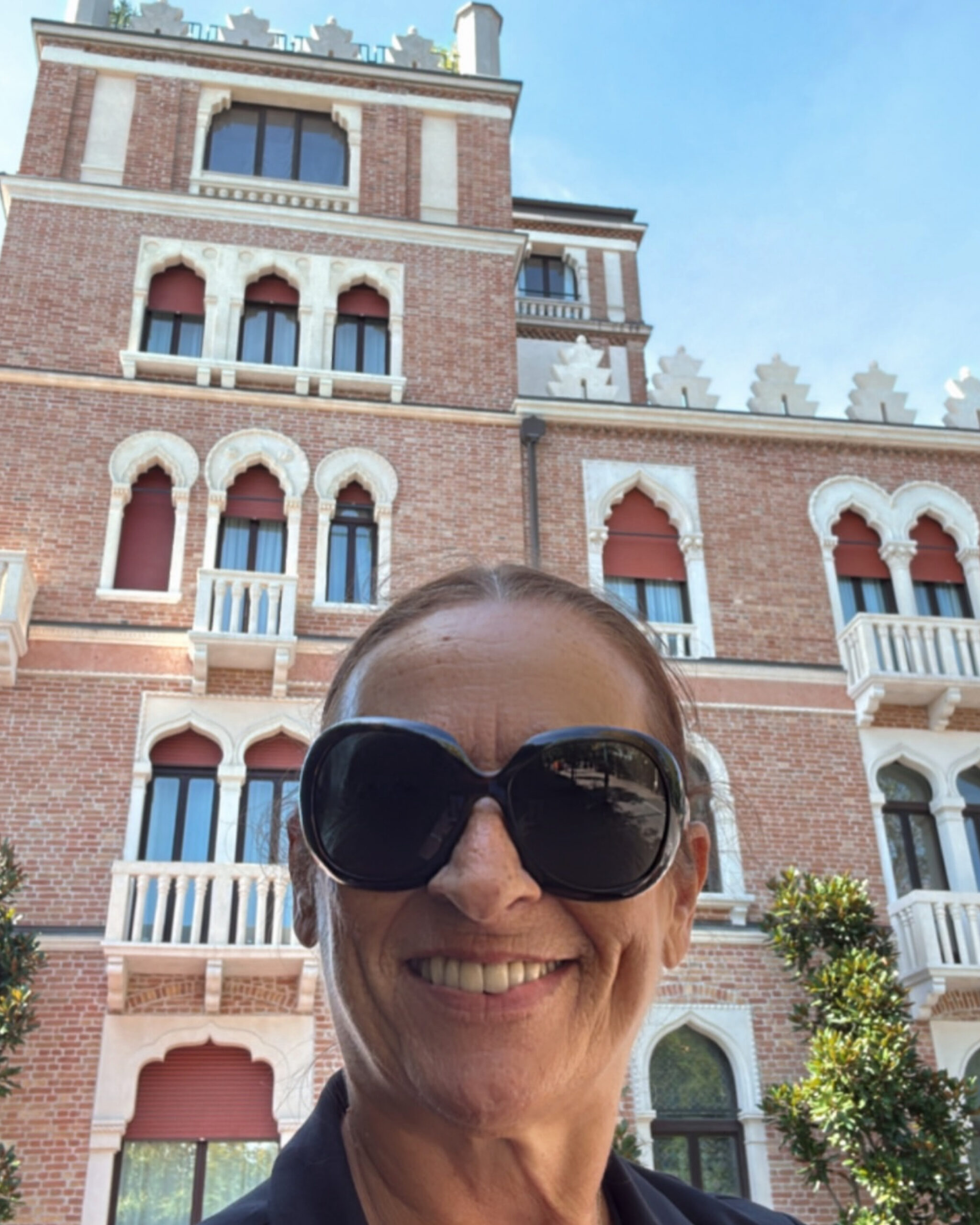 Elisabetta Musazzi al Lido di Venezia Hotel Excelsior