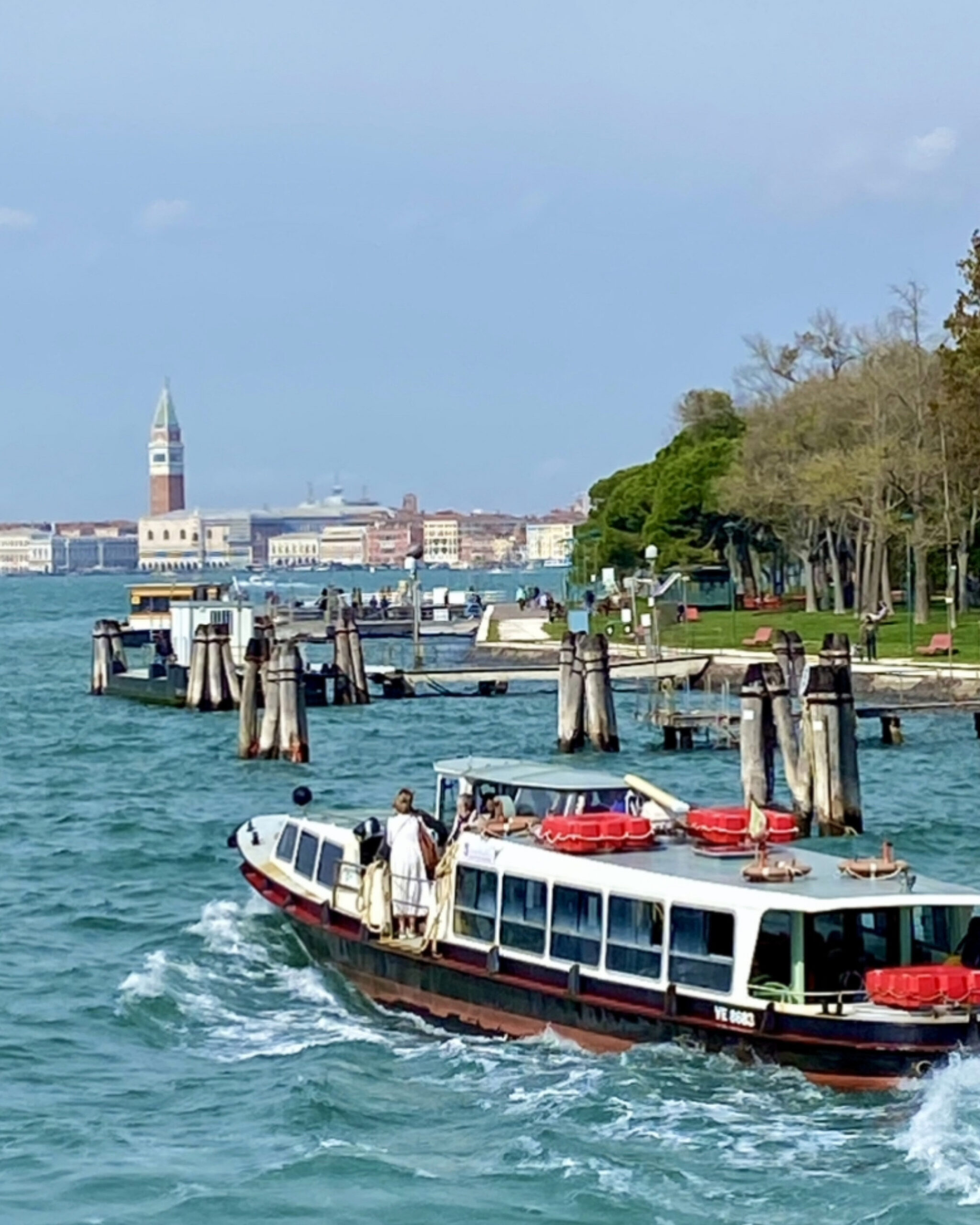 Venezia vista dalla motonave